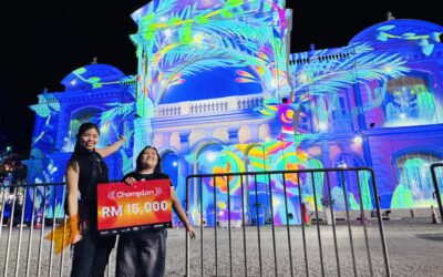 Champion of TERANG 2025 Projection Mapping Competition